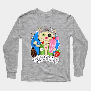 The Cat Biker Long Sleeve T-Shirt